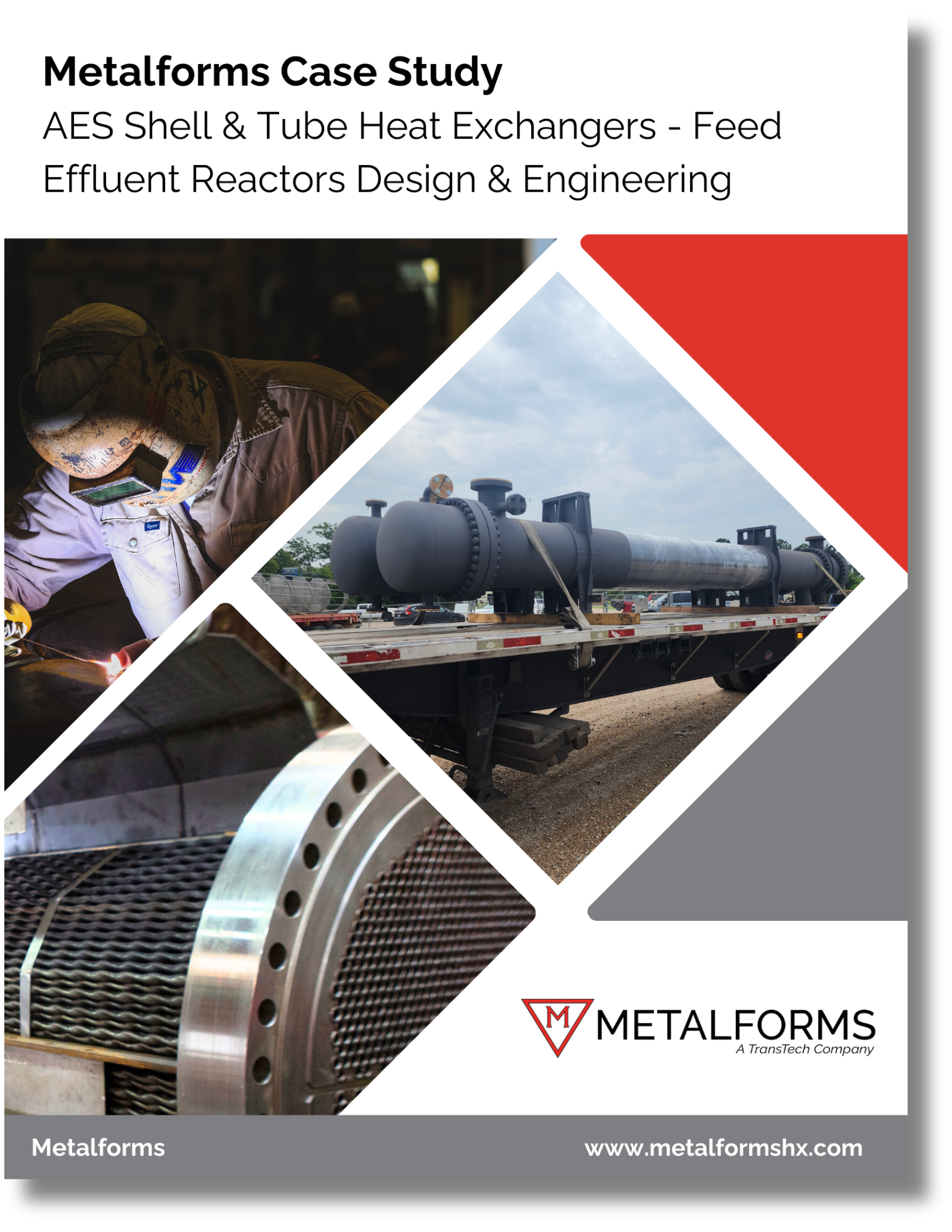 AES Shell & Tube HX & Feed Effluent Reactors - Case Study | Metalforms