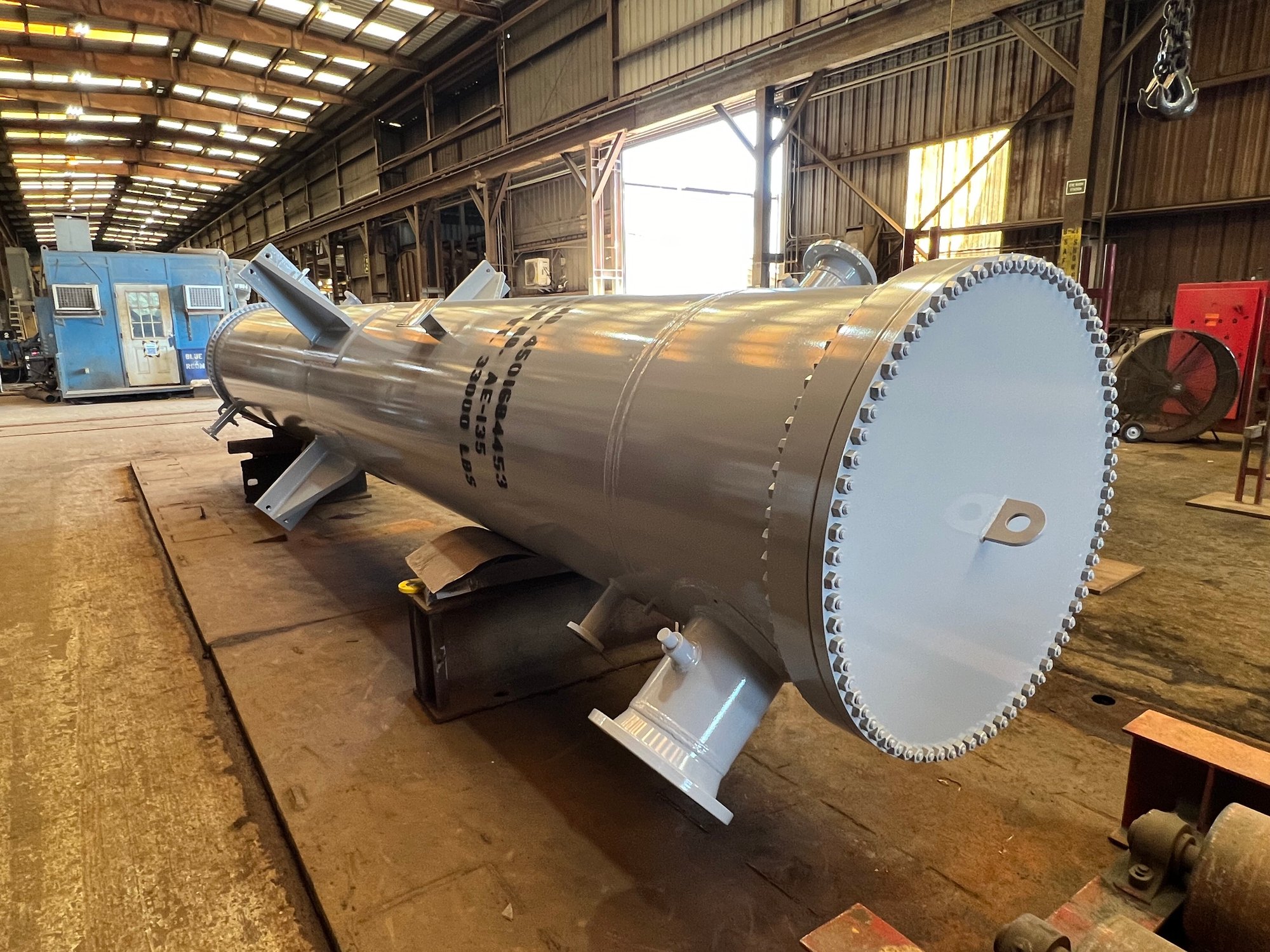 Nen vertical heat exchanger