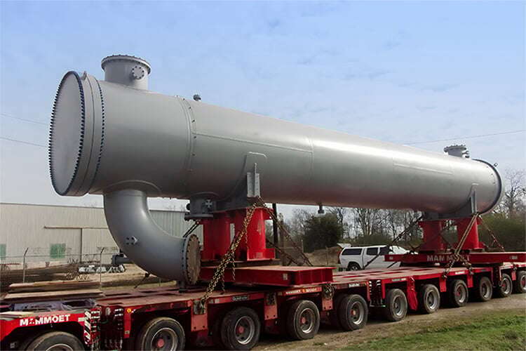 Metalforms Joins TransTech -- shell & tube heat exchanger pictured