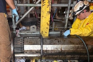 Working on heat exchanger
