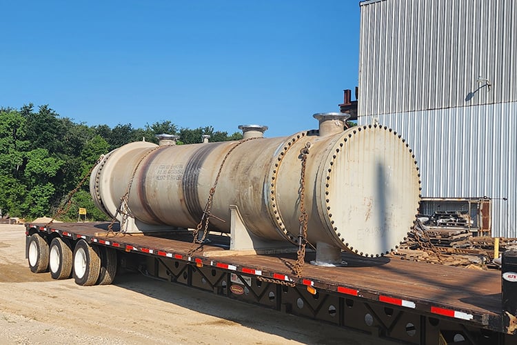 Column Condenser AXM Shell & Tube Heat Exchangers - Tube Bundle Replacement