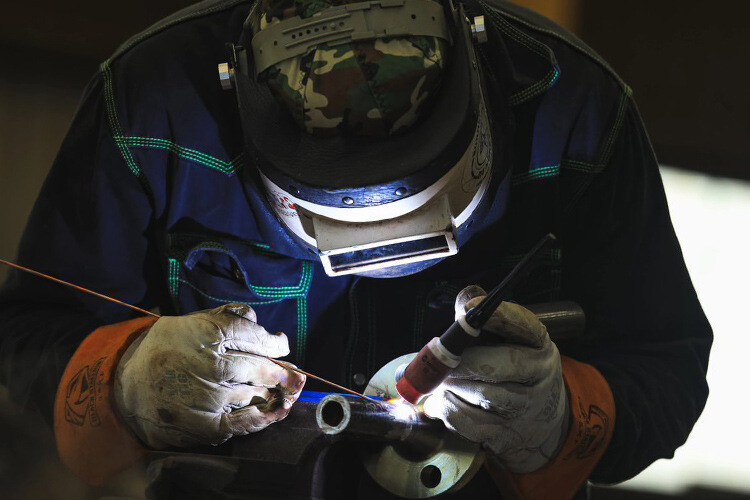 2 - Industrial cooling water system - stripped water heat exchanger - welding